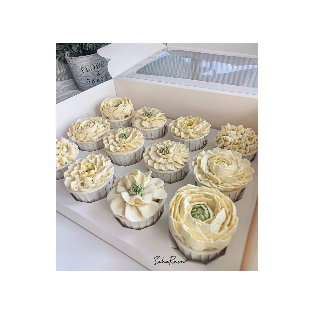 Floral Cupcake